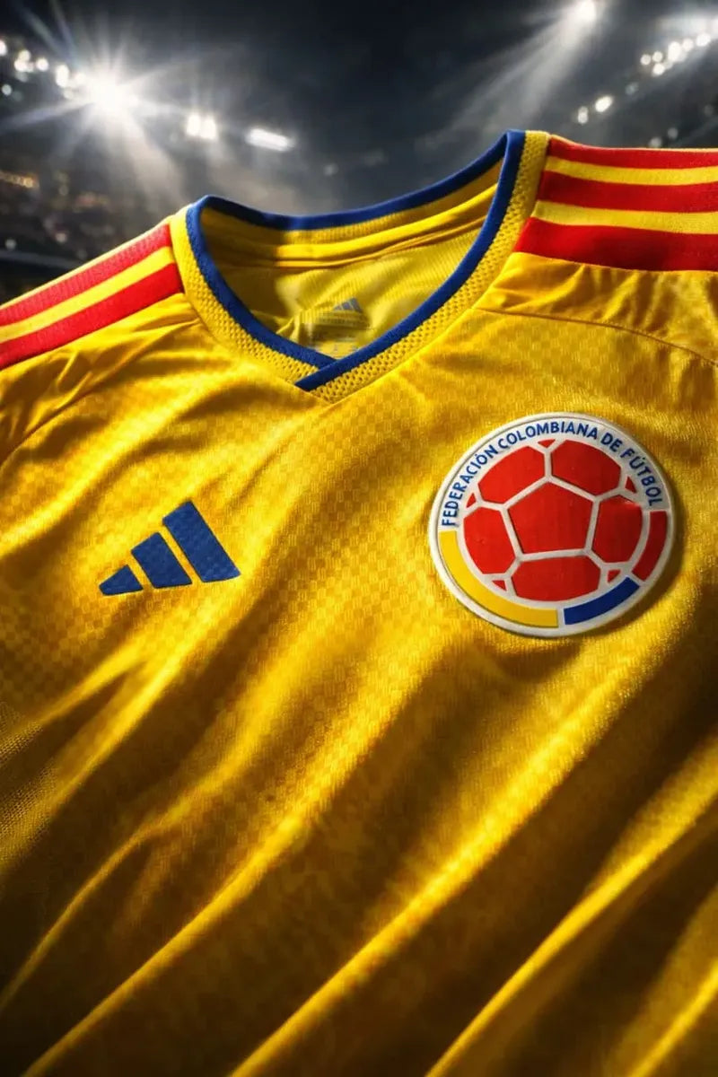 Camiseta Colombia 2026 🇨🇴 – Edición Especial Copa ⚽ + Caja Premium